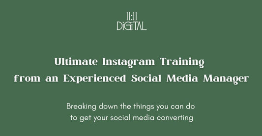 Ultimate Instagram Training 
from an Experienced Social Media Manager digital download